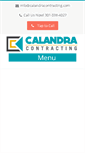Mobile Screenshot of calandracontracting.com